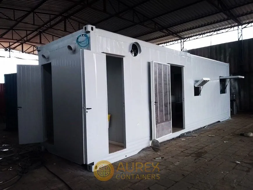 Container Reefer 40' — Lanchonete / Cozinha Industrial com banheiros — imagem 3